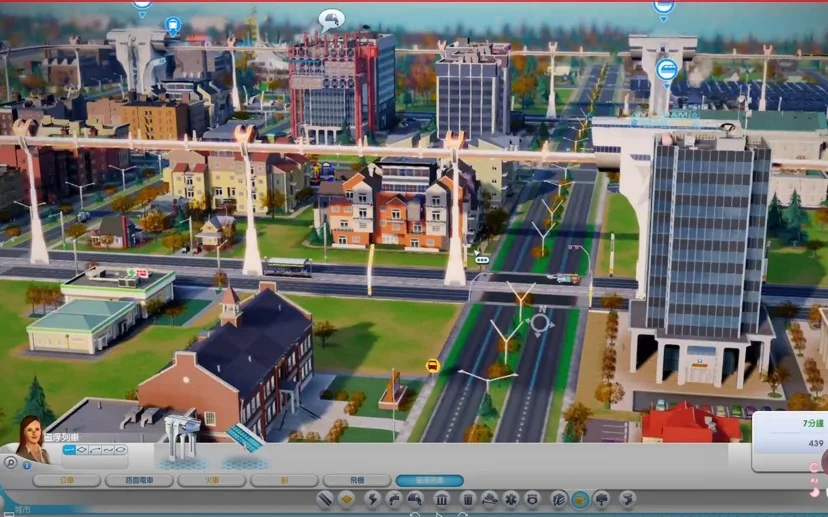 模拟城市5未来之城中文版高画质下载PC端城市建造策略游戏-锐品游戏库