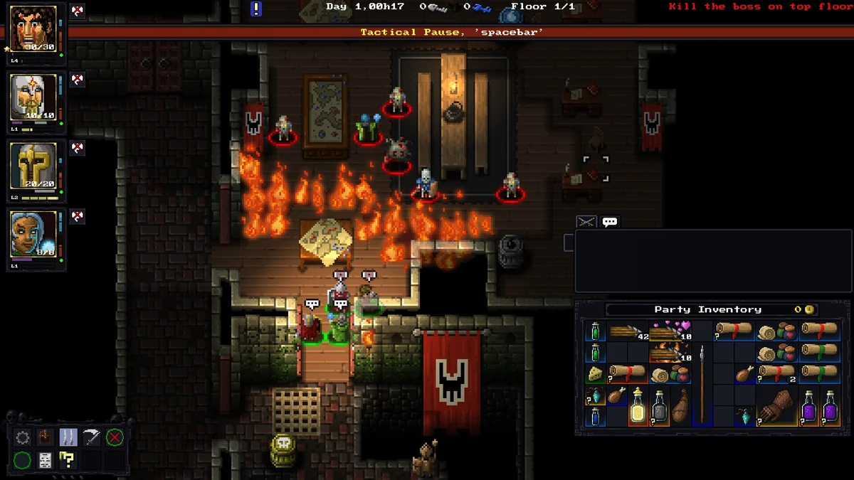 逃离疯狂帝国v0.17中文最新版高画质地牢Roguelike策略端游免费下载-锐品游戏库