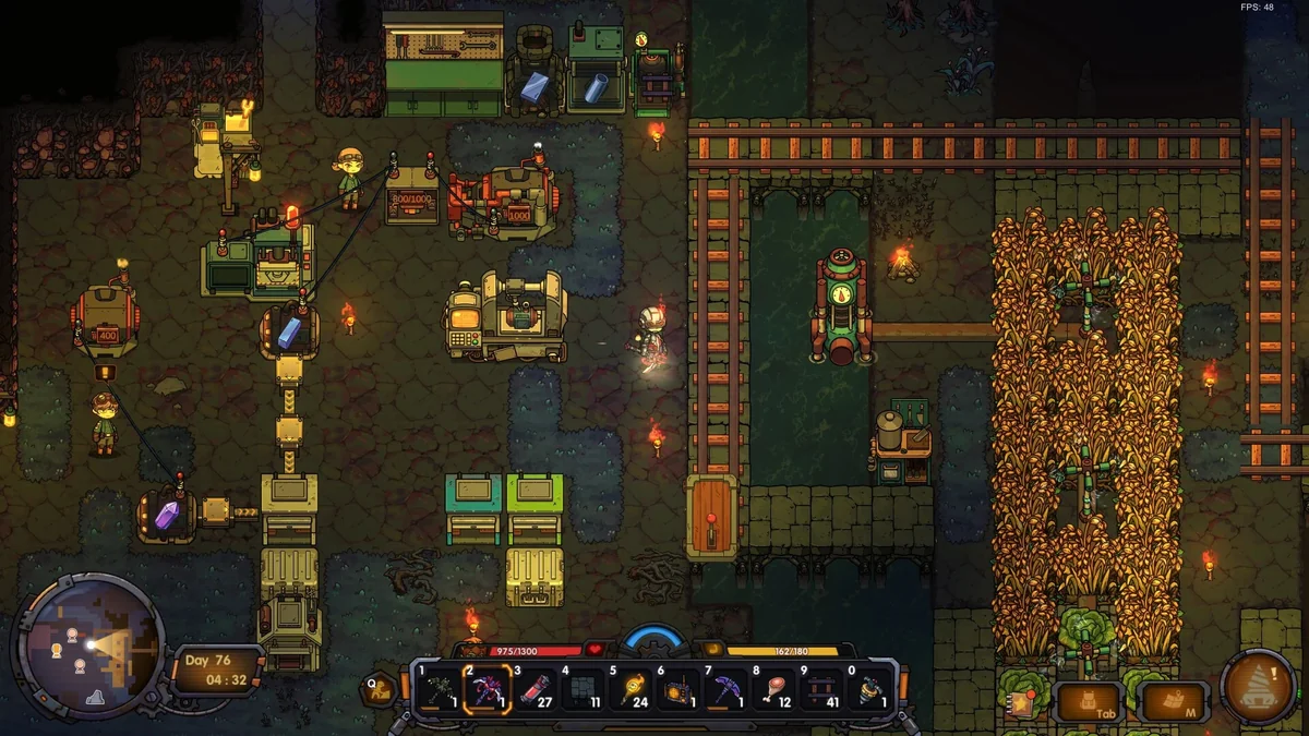 图片[1]-地心归途最新中文版像素科幻生存RPG高自由探索免费下载-锐品游戏库