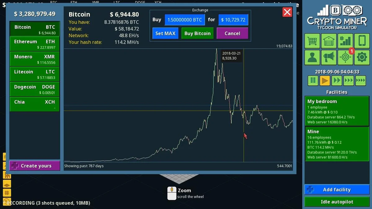 图片[1]-挖矿大亨模拟器v5.3.0中文版免费下载|高画质经营模拟游戏|PC端游-锐品游戏库