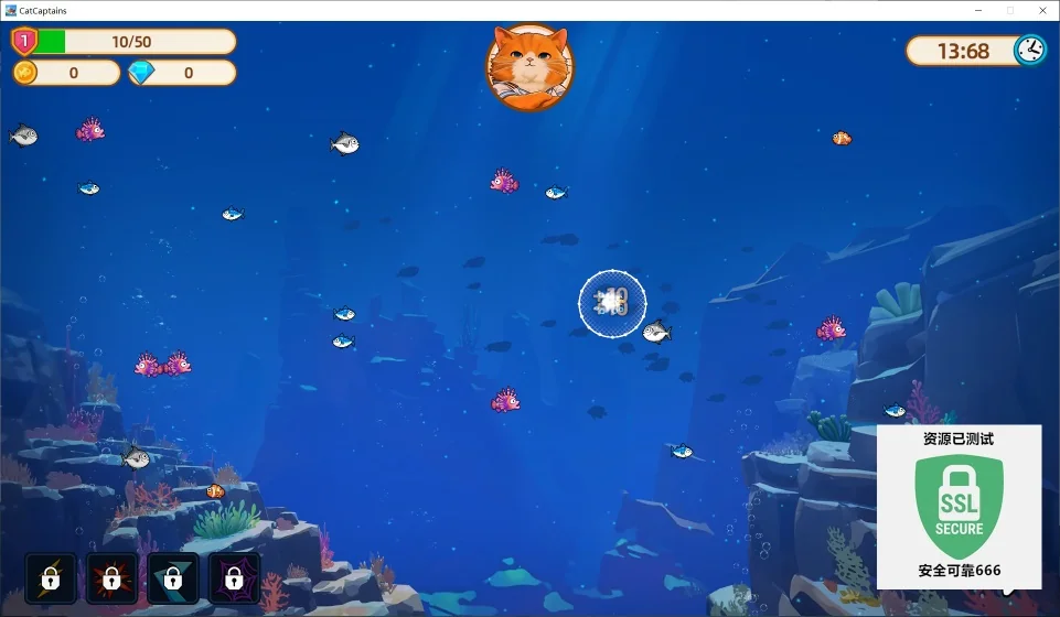 猫船长与环球渔场2026最新中文版Steam解压即玩休闲捕鱼经营游戏-锐品游戏库