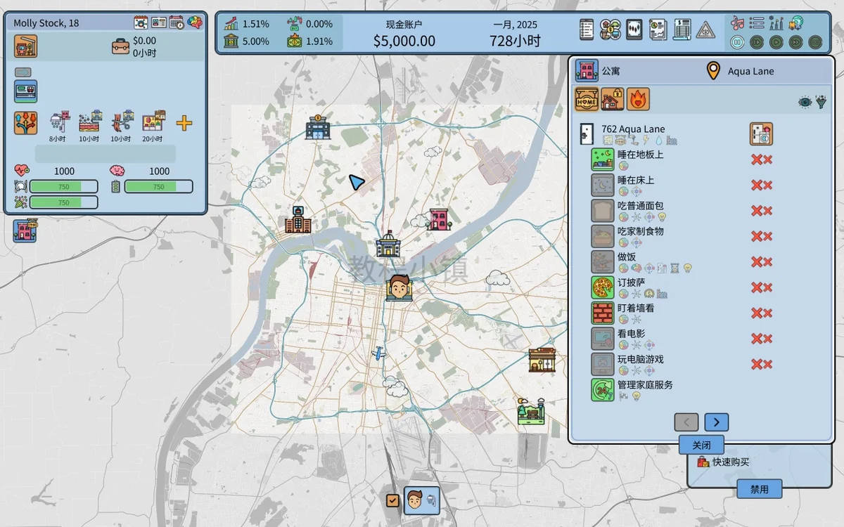 这宏伟的人生2 v1.02.18 中文免安装版 高自由度生活模拟经营端游免费下载-锐品游戏库