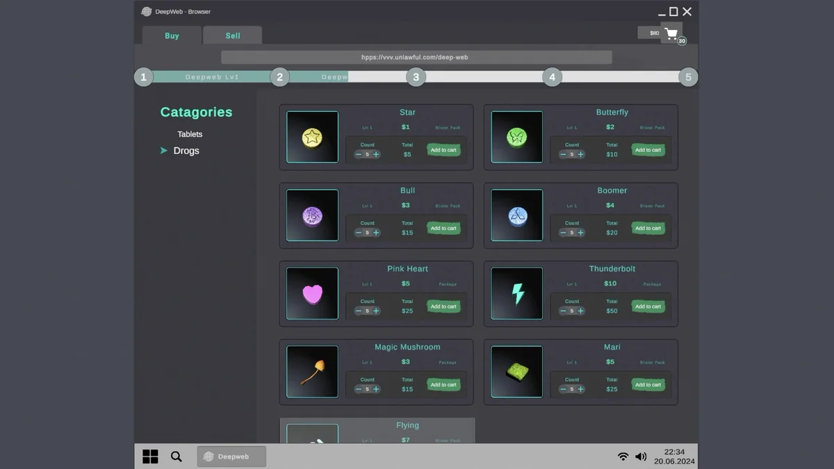 图片[1]-深网模拟器v0.0.1中文版高自由黑客沙盒解压即玩-锐品游戏库