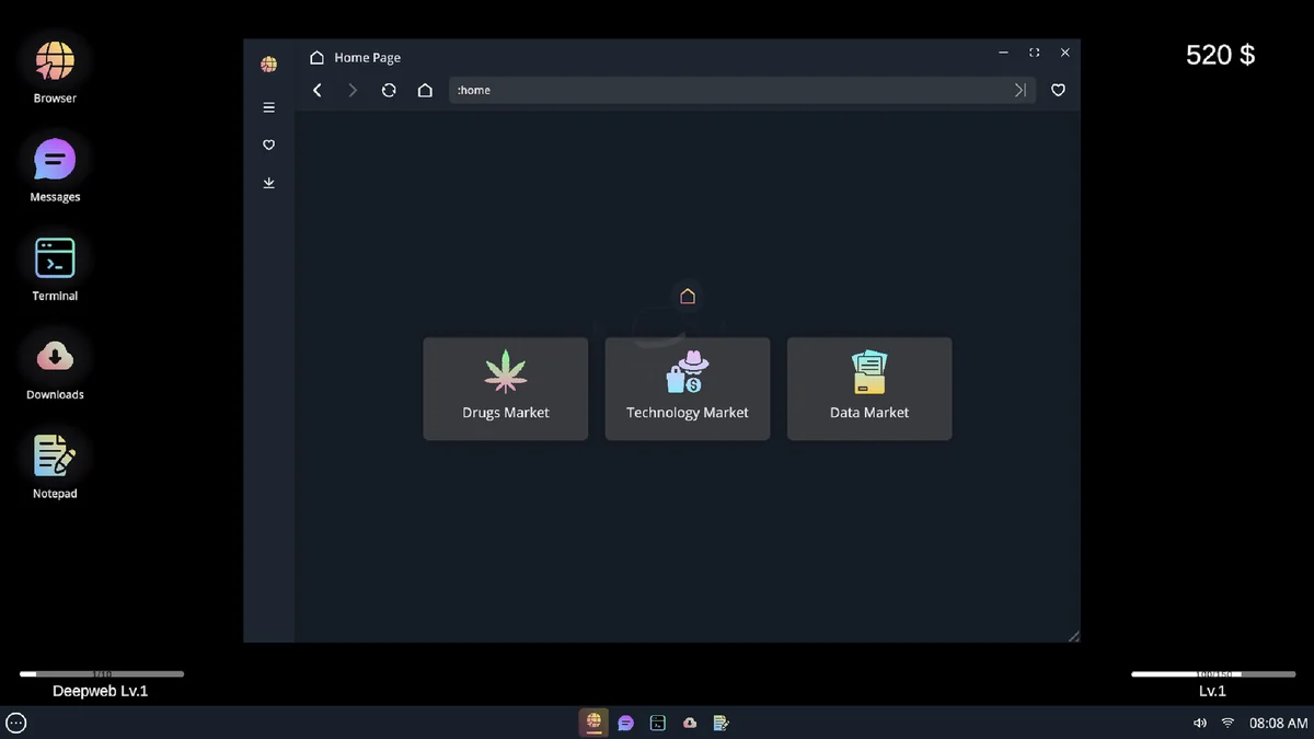 图片[4]-深网模拟器v0.0.1中文版高自由黑客沙盒解压即玩-锐品游戏库