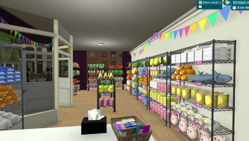 糖果玩具商店模拟器v2024.8.26中文版下载|高自由度经营模拟游戏-锐品游戏库