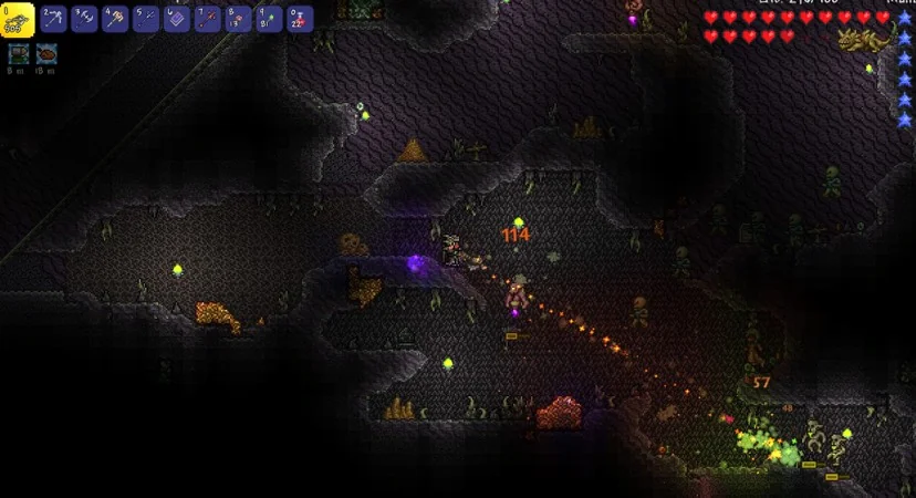 泰拉瑞亚v1.4.5.4中文版高自由度沙盒建造冒险游戏最新下载-锐品游戏库