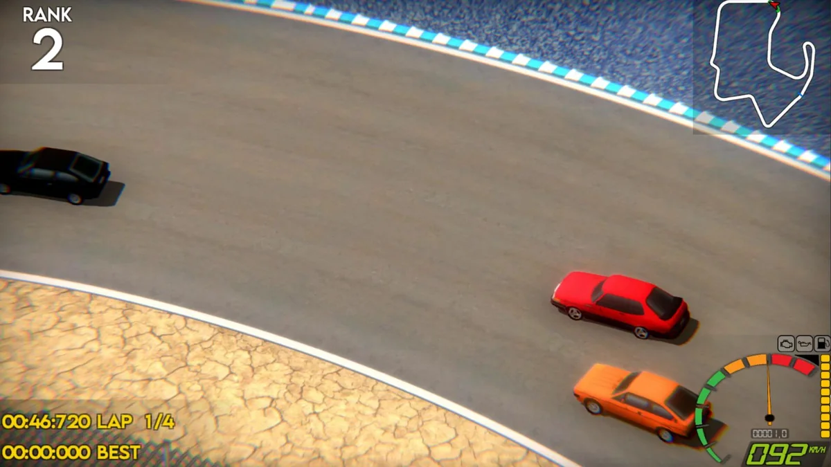 超级沃顿GP2中文版v20250505免费下载|像素复古赛车竞速高画质手柄支持-锐品游戏库