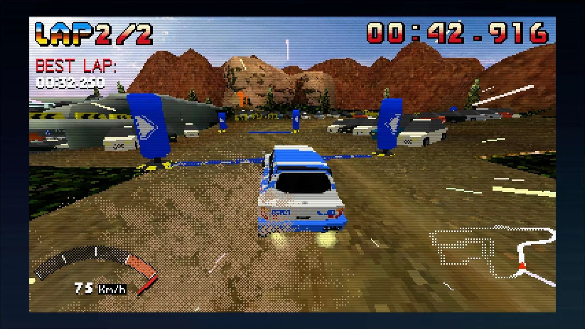 图片[1]-停车场拉力赛道v2024.9.20中文版下载 像素复古竞速游戏PC高画质免安装-锐品游戏库