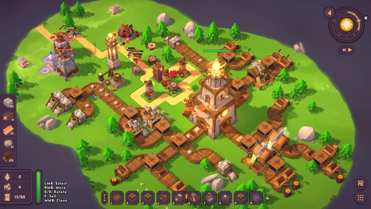 图片[3]-塔厂v0.1.3中文版免费下载|Roguelite塔防自动化策略端游高画质-锐品游戏库