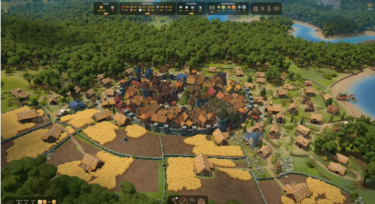 奠基v1.11.0.14全DLC中文版免安装下载|中世纪无网格城市建造模拟游戏-锐品游戏库