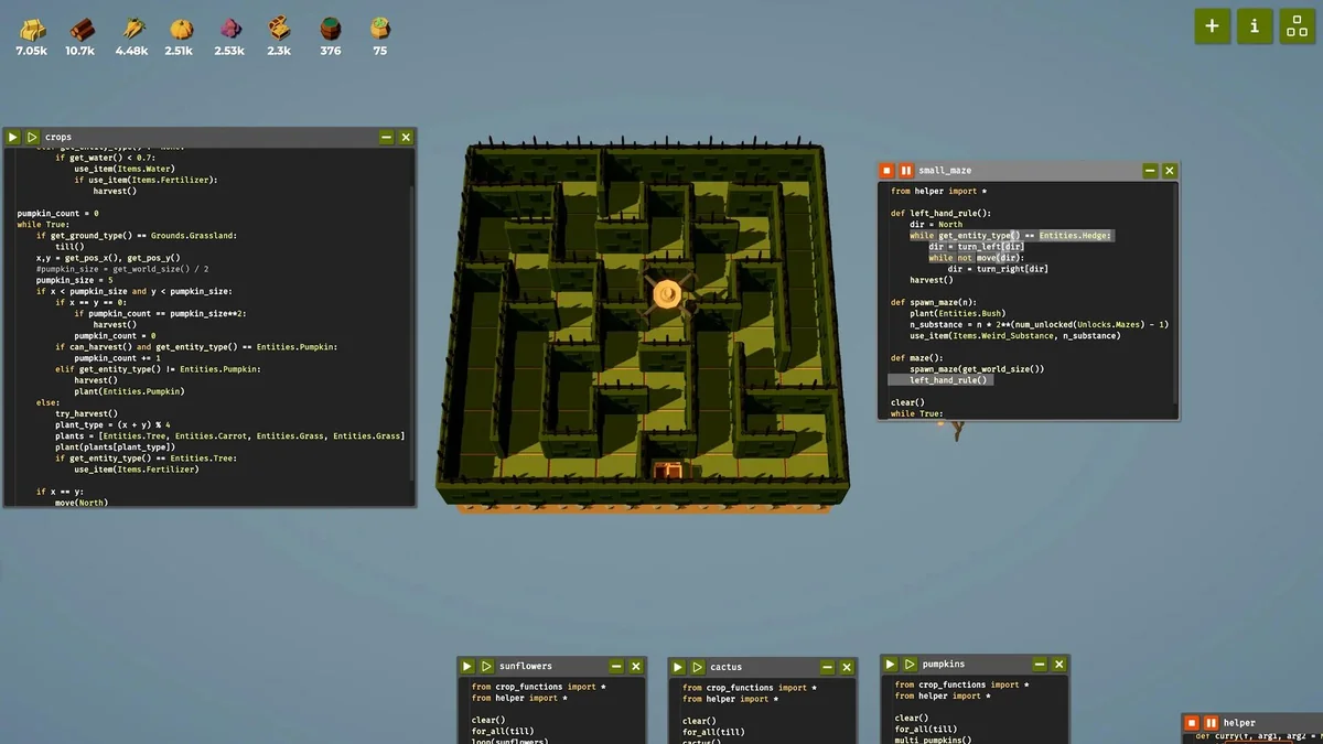 编程农场官方中文版v1.0 可视化编程种田教育游戏免费下载-锐品游戏库