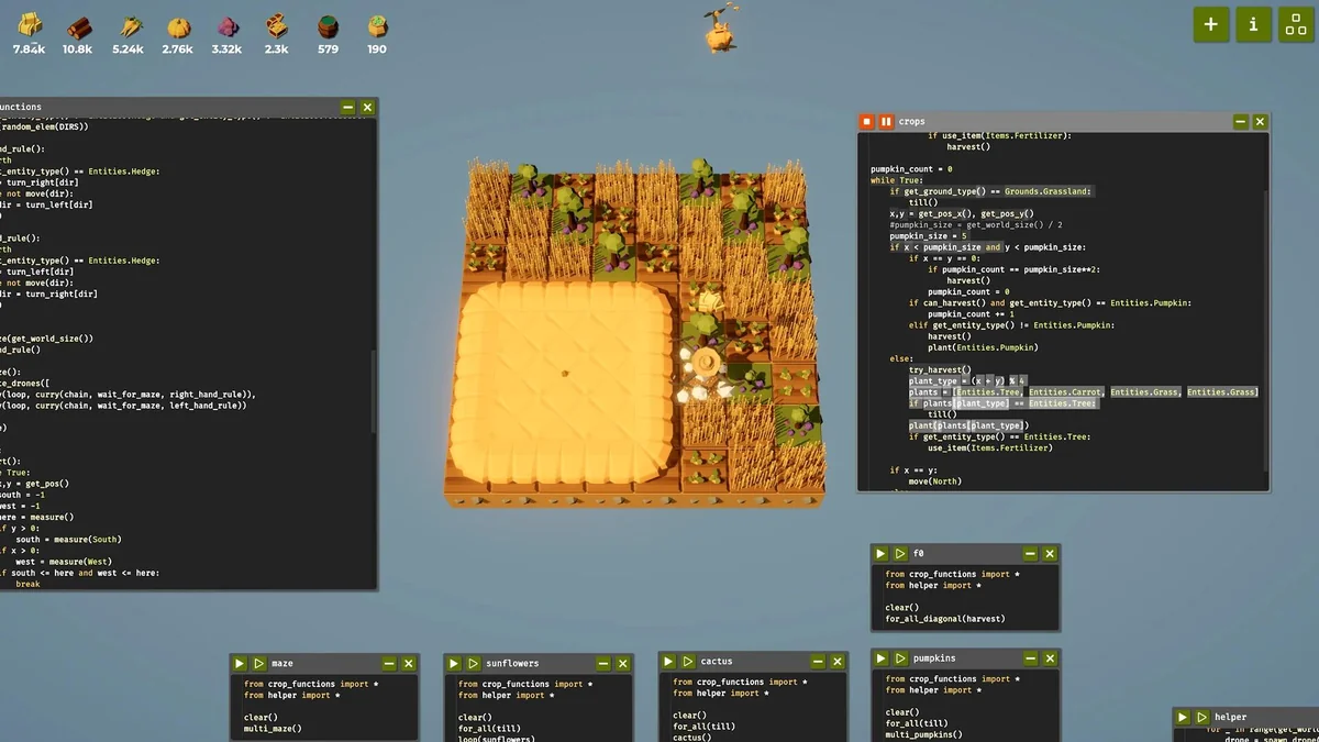 图片[2]-编程农场官方中文版v1.0 可视化编程种田教育游戏免费下载-锐品游戏库