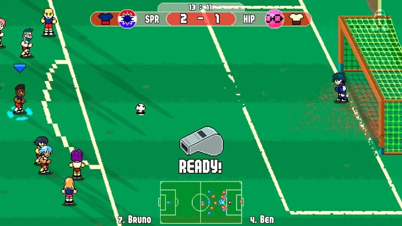 图片[1]-像素足球杯v1.5.0中文版免费下载|像素风足球竞技高画质PC游戏-锐品游戏库