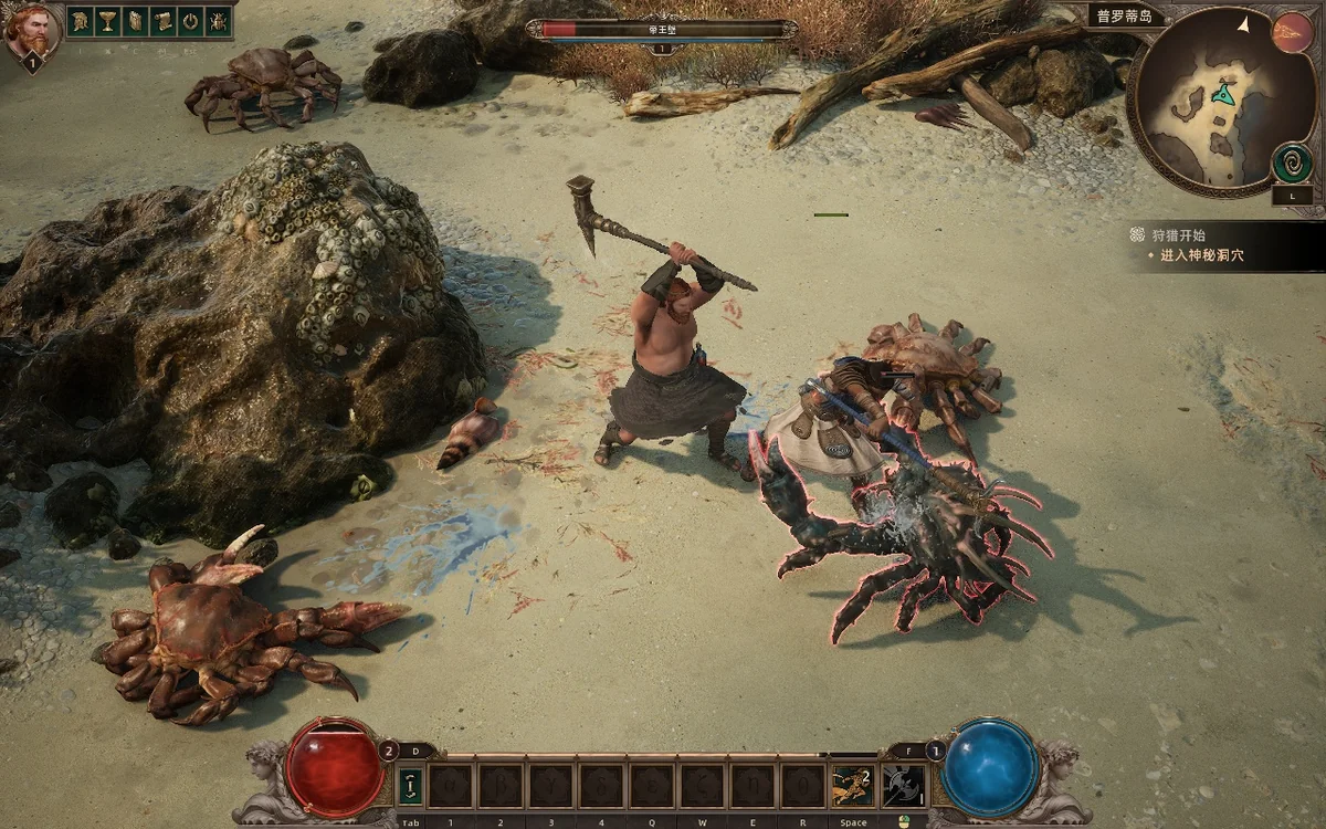 泰坦之旅2 v0.4官方中文版高画质ARPG免费下载|希腊神话砍杀巨作-锐品游戏库