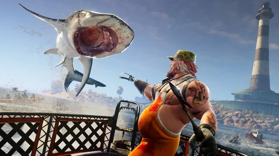 食人鲨豪华中文版全DLC最新高画质开放世界鲨鱼模拟游戏免费下载-锐品游戏库