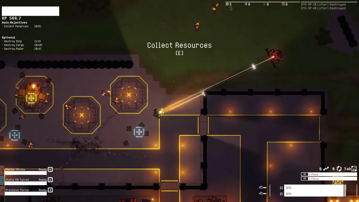 机甲浩劫Build.21754002中文版下载|俯视角机甲射击高画质免安装-锐品游戏库