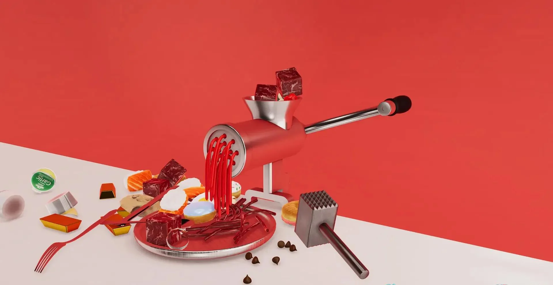 图片[1]-Nour试验食品艺术中文版v1.2.1最新整合版下载 超现实美食创意Switch-锐品游戏库