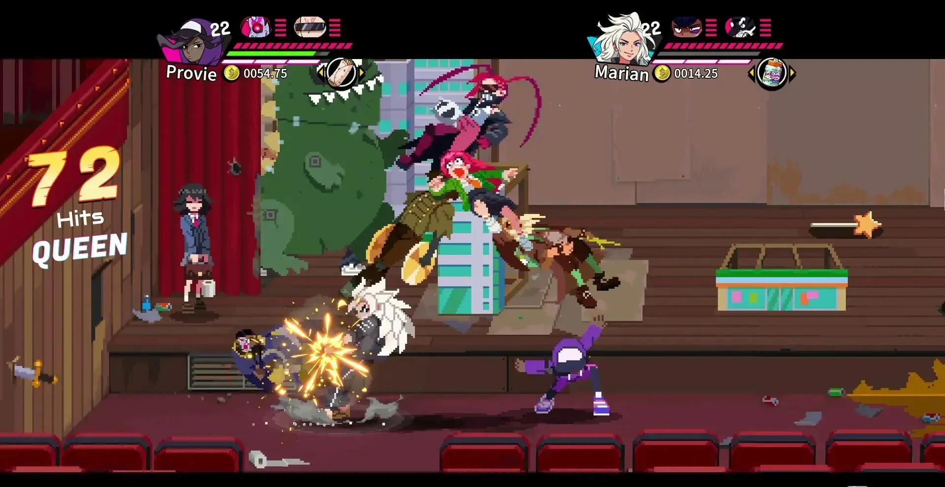 图片[1]-热血硬派国夫君外传 热血少女2 Switch中文版v1.1.2升补整合版下载-锐品游戏库