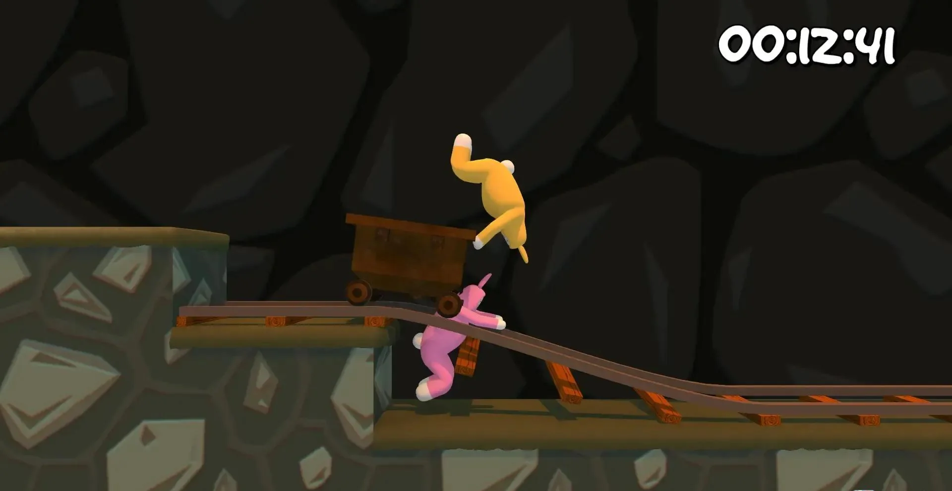 图片[1]-超级兔子人Super Bunny Man中文版v1.1.4下载|四人联机物理派对闯关游戏Switch资源-锐品游戏库