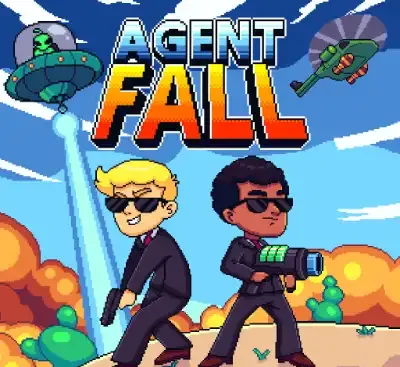 Agent Fall特工坠落Switch中文版v1.0.2下载+升补整合版横版射击闯关-锐品游戏库