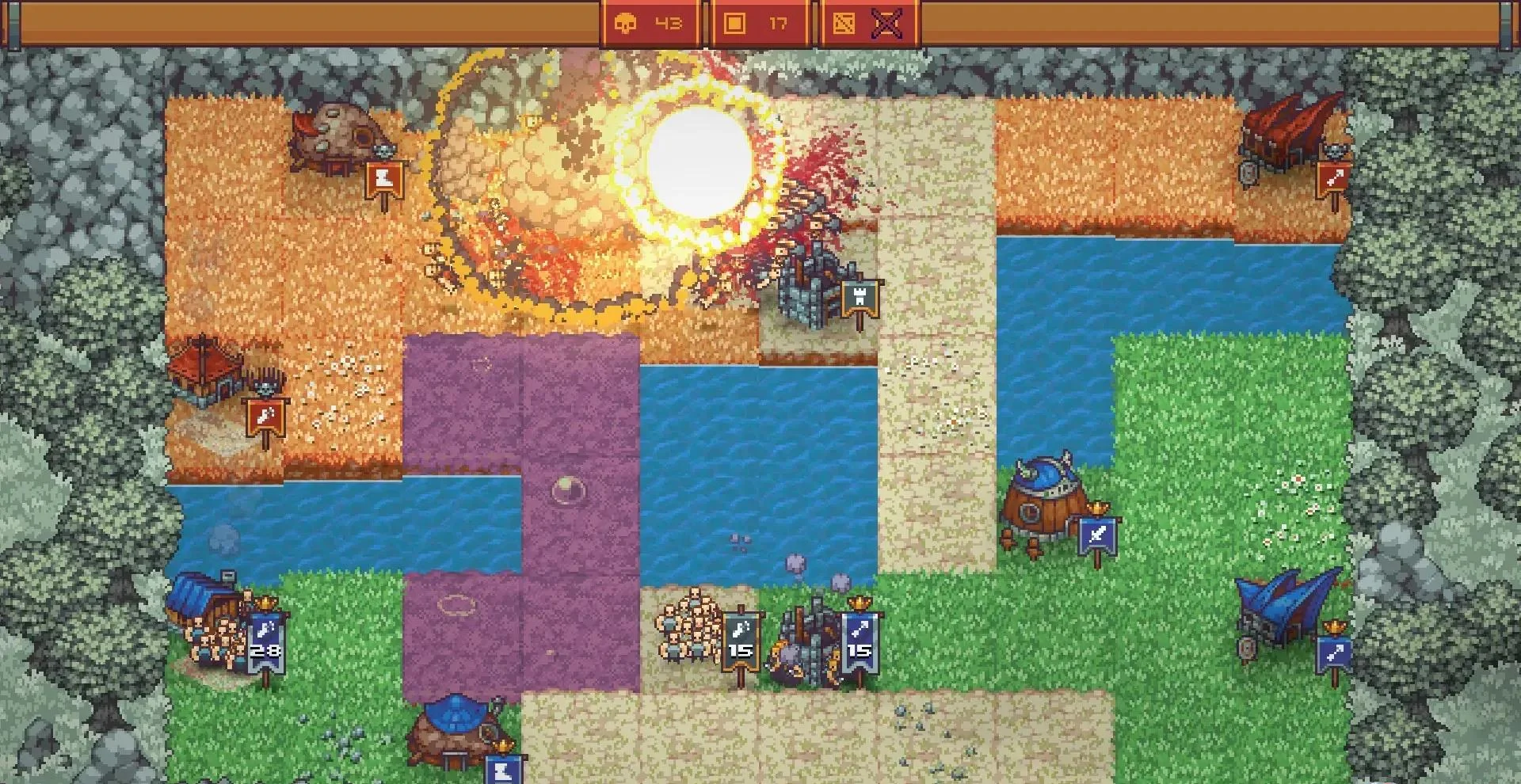 图片[1]-碾压你的敌人Switch中文v1.0.1版免费下载|横版策略战争游戏高画质-锐品游戏库