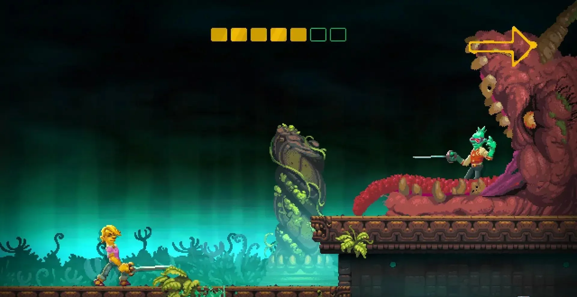 图片[1]-尼德霍格2官方中文版v1.0.0下载 Switch像素格斗高画质联机游戏-锐品游戏库