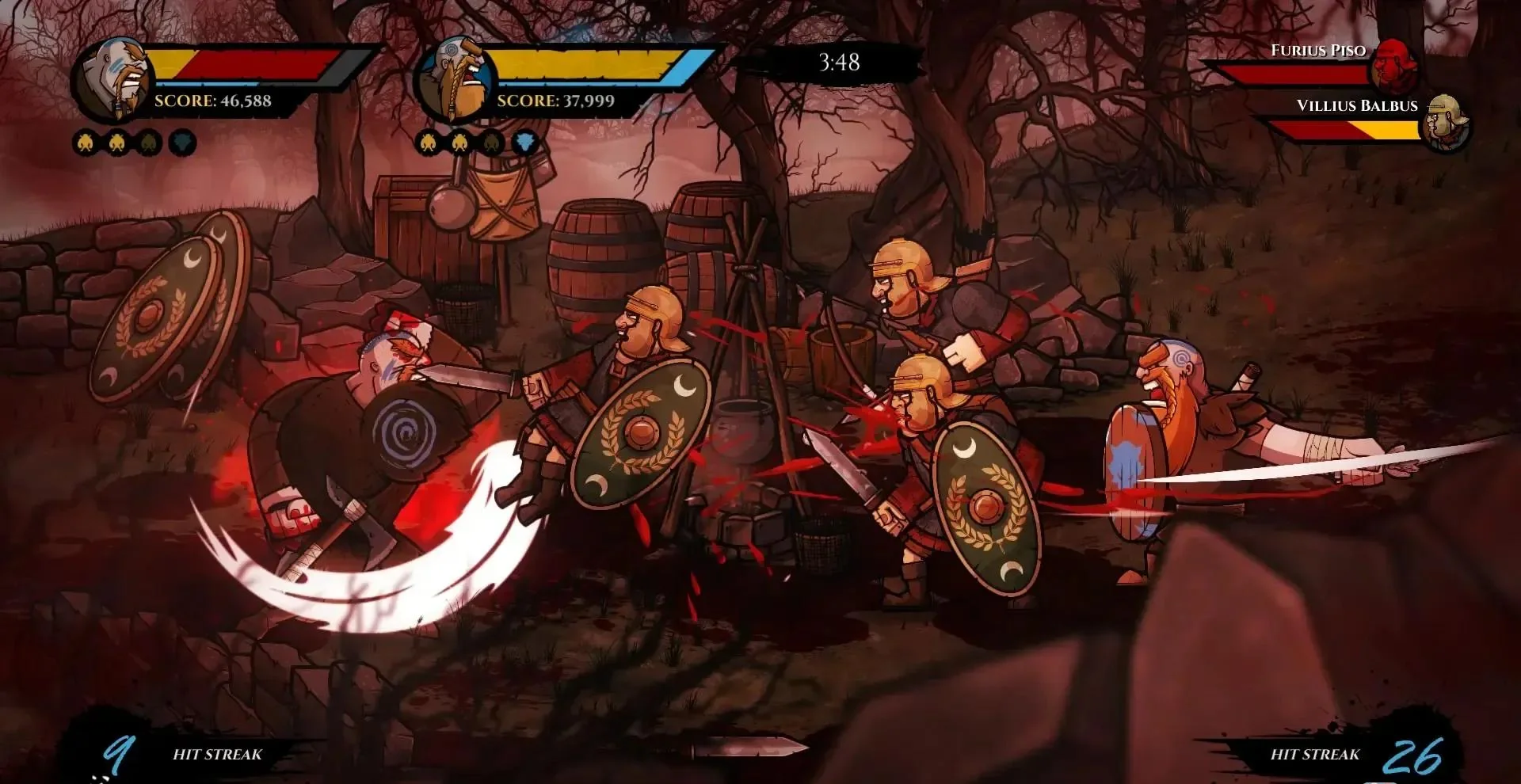 图片[1]-狼刃Wulverblade Switch v1.3.0中文版下载 横版动作格斗高清过场动画-锐品游戏库