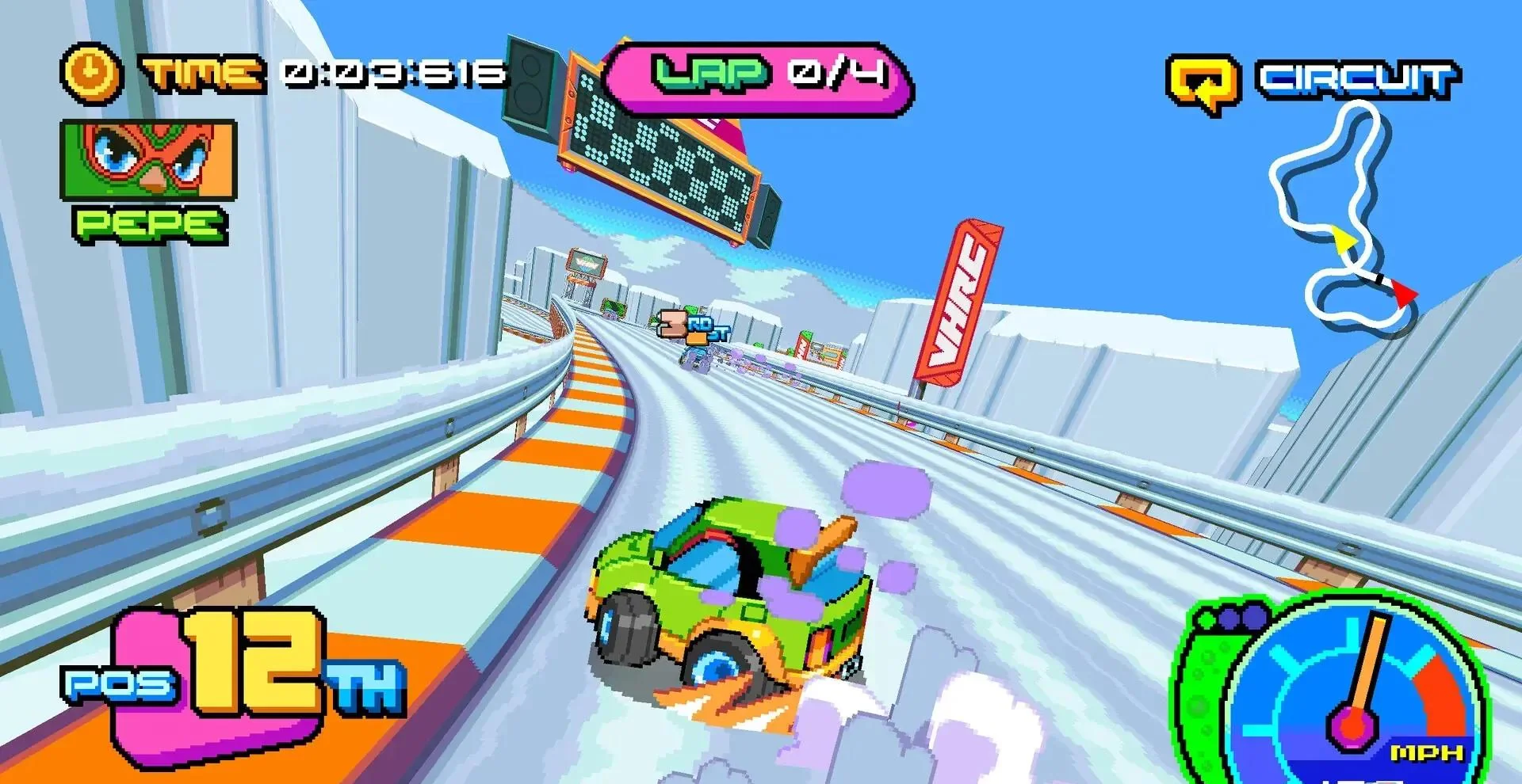 图片[1]-胜利热力拉力赛Victory Heat Rally最新英文版v1.0.0下载|Switch像素拉力竞速高分佳作-锐品游戏库