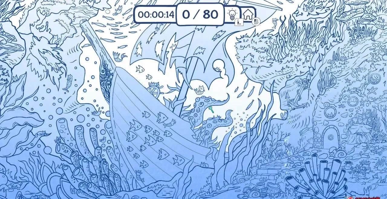 图片[2]-猫咪拜访海底世界Switch中文版v1.0.0下载|治愈寻物冒险游戏高画质-锐品游戏库