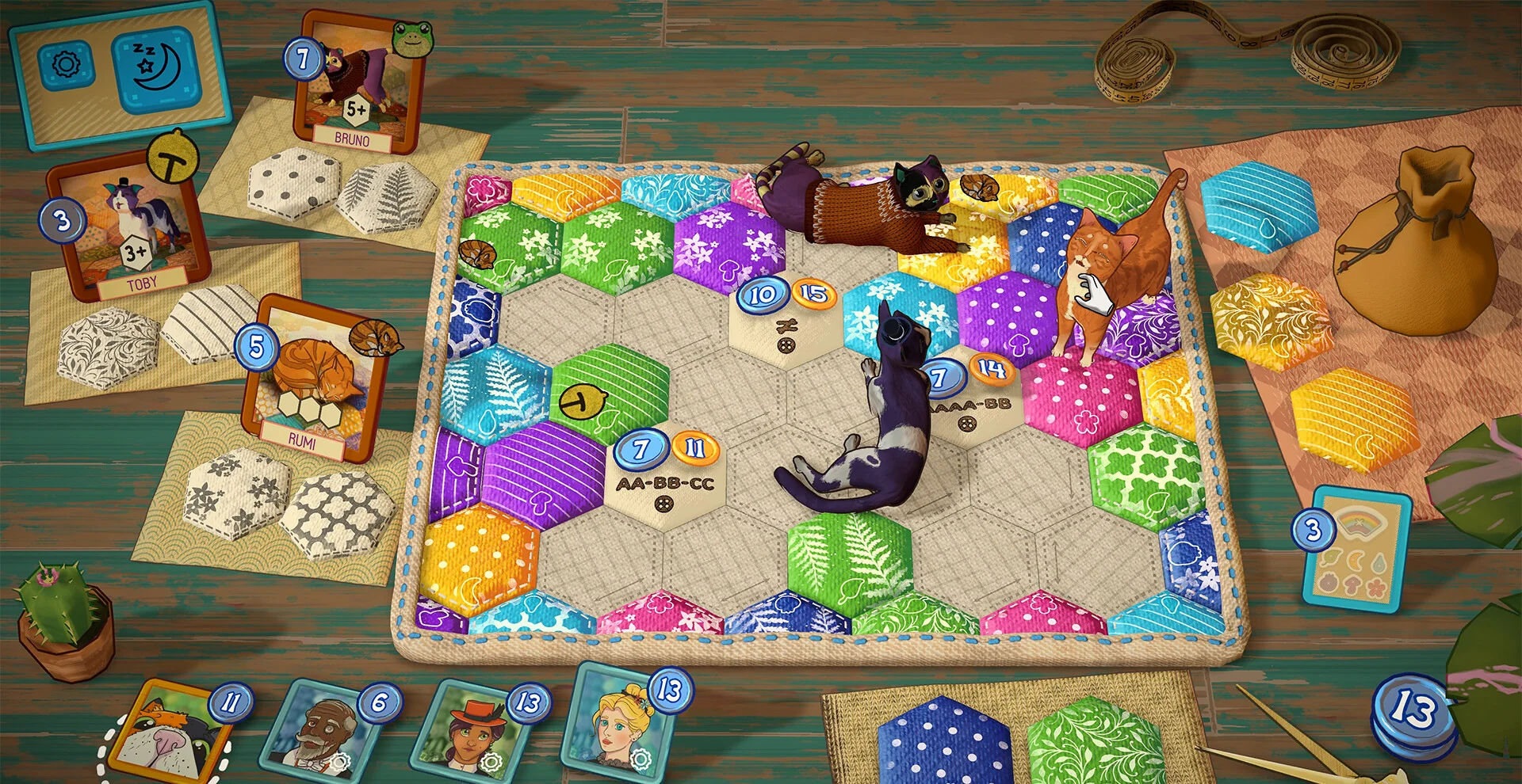 图片[1]-猫与花毯 Quilts and Cats Switch中文版v1.0.257 拼图治愈益智游戏免费下载-锐品游戏库