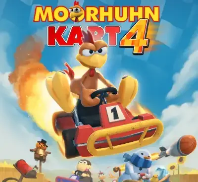 疯狂小鸡卡丁车4最新版v1.0.3 Switch英文高画质卡丁车竞速游戏免费下载-锐品游戏库