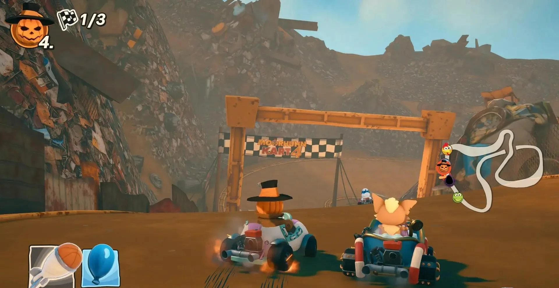 图片[1]-疯狂小鸡卡丁车4最新版v1.0.3 Switch英文高画质卡丁车竞速游戏免费下载-锐品游戏库