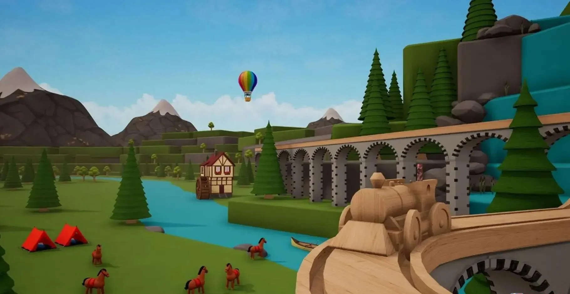 图片[1]-轨道玩具盒版Tracks Toybox Edition 美区中文v1.7.3下载 高自由度沙盒火车建造游戏-锐品游戏库