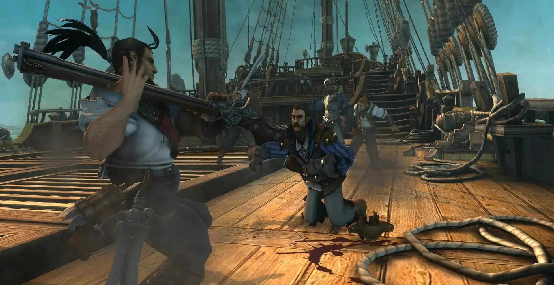 图片[1]-浴血船长Captain Blood Switch美区中文版v1.0.1免费下载|17世纪海盗动作冒险高画质-锐品游戏库