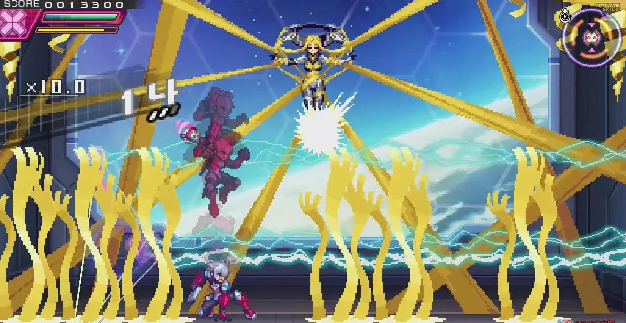 图片[1]-苍蓝雷霆刚巴尔特强袭合集Switch中文v1.7.0高帧像素动作游戏免费下载-锐品游戏库