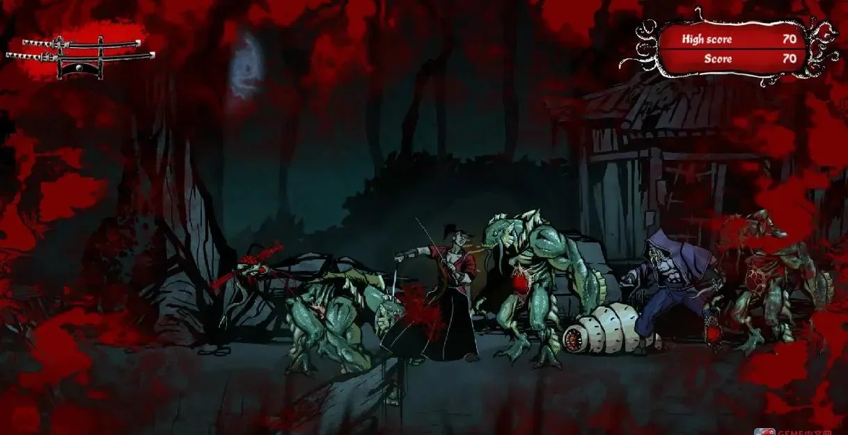 图片[1]-武藏vs克苏鲁Switch英文版v1.0.3下载 武士动作Roguelike高画质-锐品游戏库