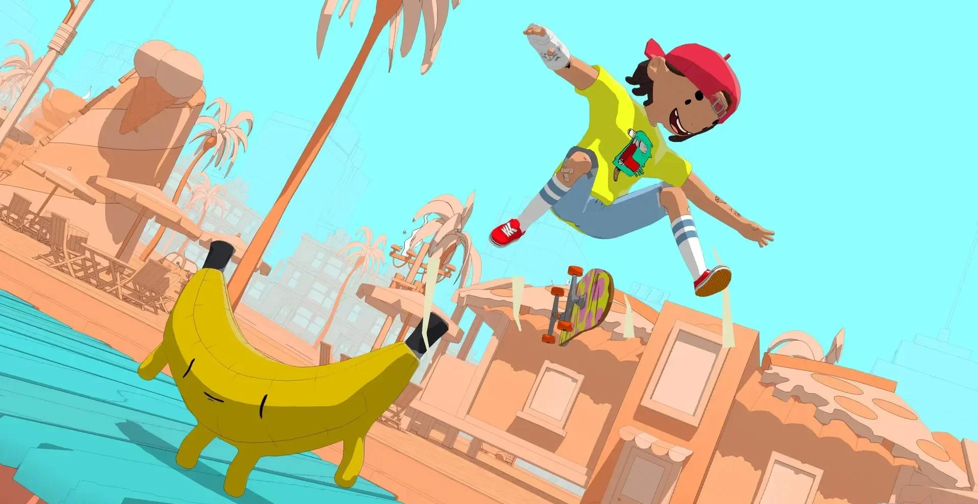 图片[1]-奥力奥力世界OlliOlli World Switch v1.3.1中文版+4DLC 滑板动作平台游戏免费下载-锐品游戏库