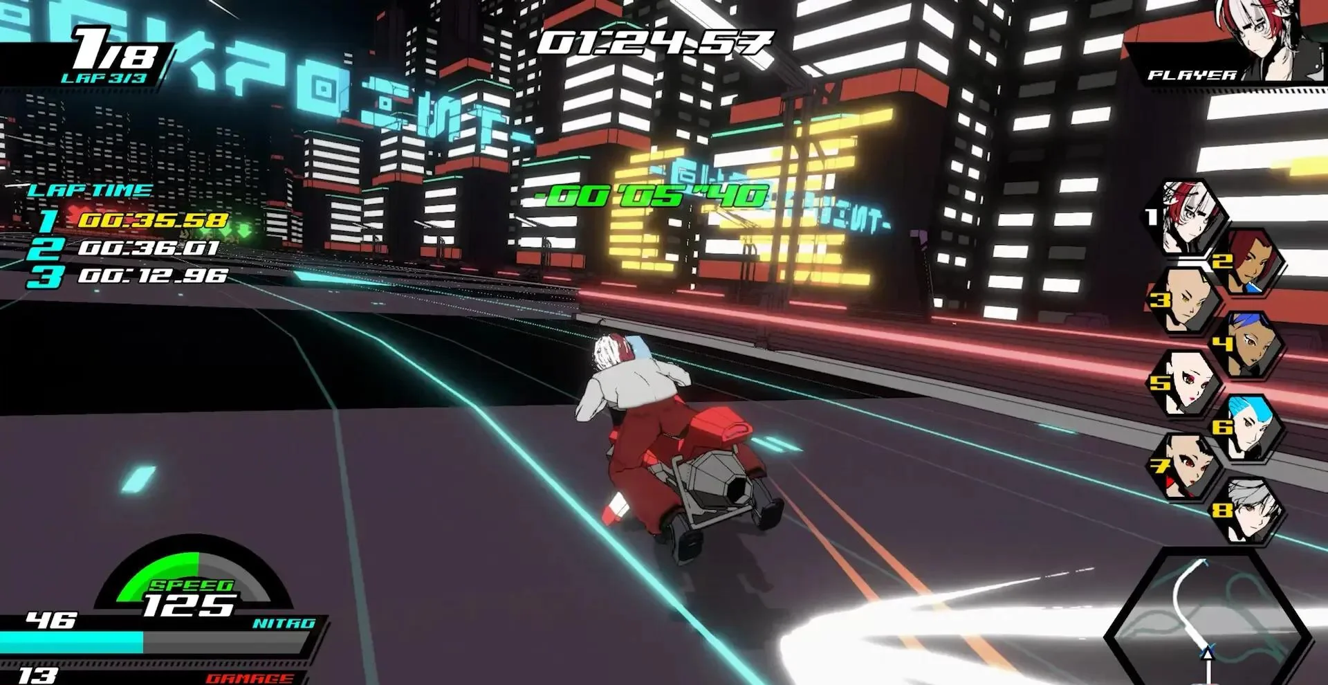 图片[1]-霓虹顶点超越极限Switch中文版v1.0.5免费下载 赛博朋克高速竞速游戏-锐品游戏库