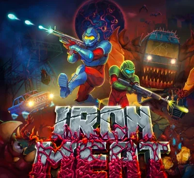 钢铁之躯Iron Meat v1.1.0中文版Switch高帧率横版动作射击游戏下载-锐品游戏库
