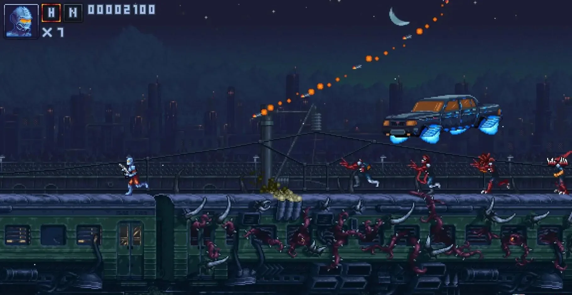 图片[1]-钢铁之躯Iron Meat v1.1.0中文版Switch高帧率横版动作射击游戏下载-锐品游戏库