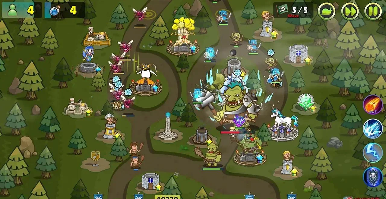 图片[1]-露娜与怪兽塔防v2.3.8中文版下载|Switch高画质策略塔防游戏-锐品游戏库