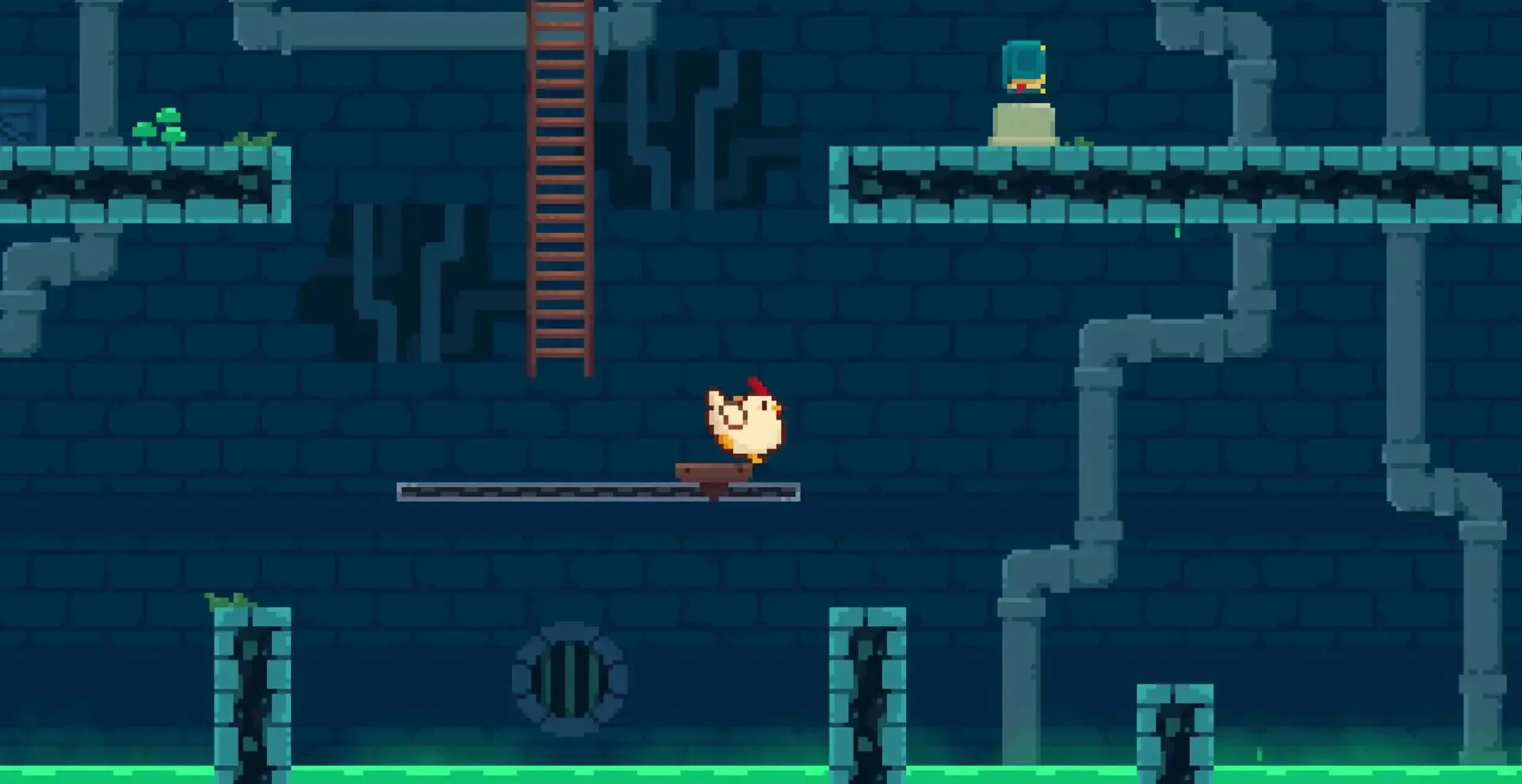 图片[1]-小鸡大探险Chicken Journey中文版Switch像素治愈冒险游戏免费下载-锐品游戏库