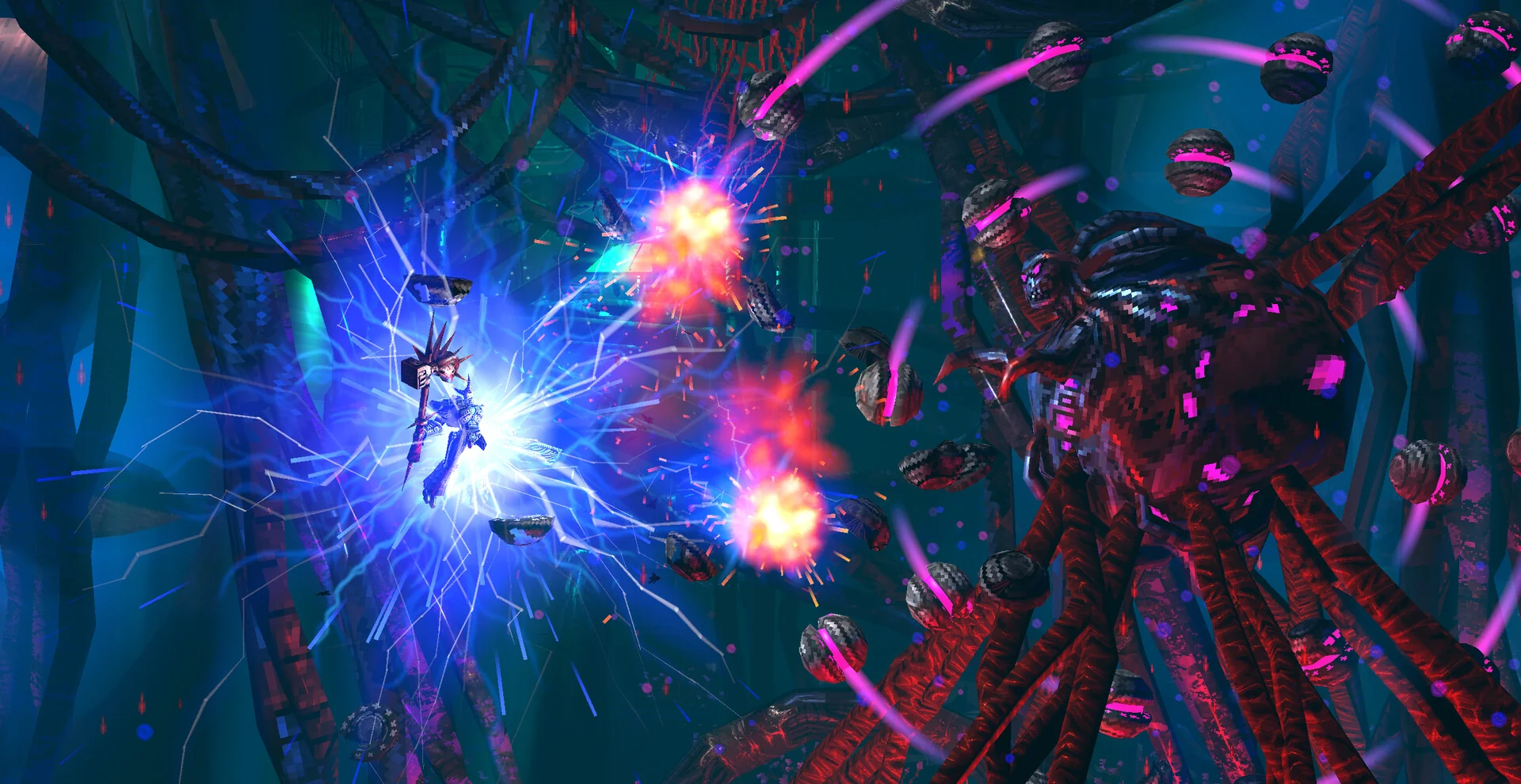 图片[1]-Valfaris兽神归来Switch中文版v1.2.0下载|2.5D机甲射击高燃续作-锐品游戏库