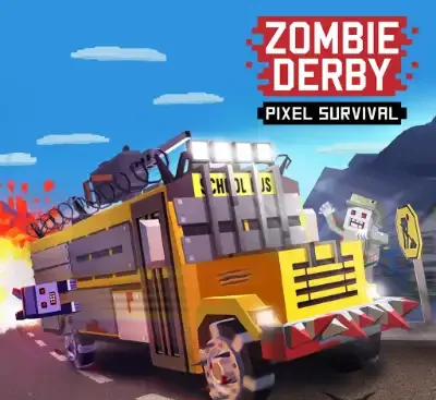 僵尸德比像素生存Switch中文版v1.0.0下载|末日驾驶射击生存游戏高画质-锐品游戏库