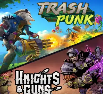 Switch垃圾朋克&骑士与枪支v1.4.0中文版双游戏合集下载-锐品游戏库