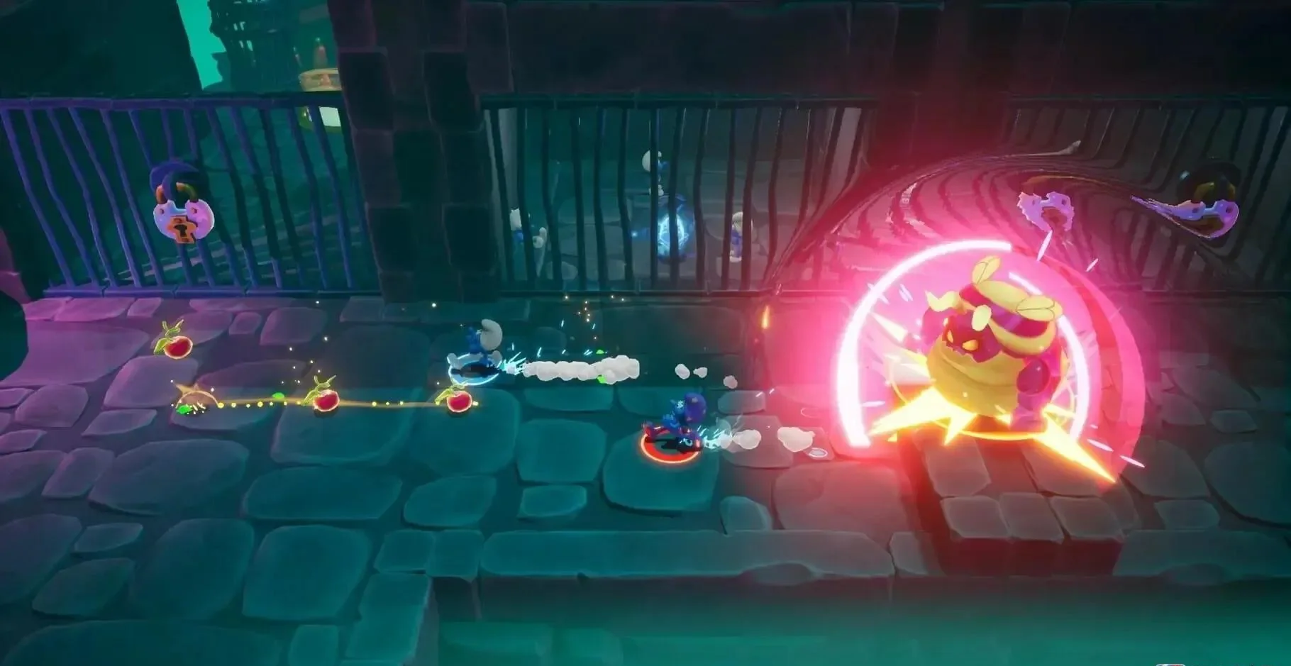 图片[1]-蓝精灵梦境The Smurfs Dreams Switch美区中文v1.0.3+DLC高画质动作冒险免费下载-锐品游戏库