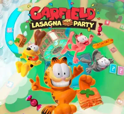 加菲猫千层面派对Switch中文版v1.0.3下载|4人派对聚会小游戏合集-锐品游戏库