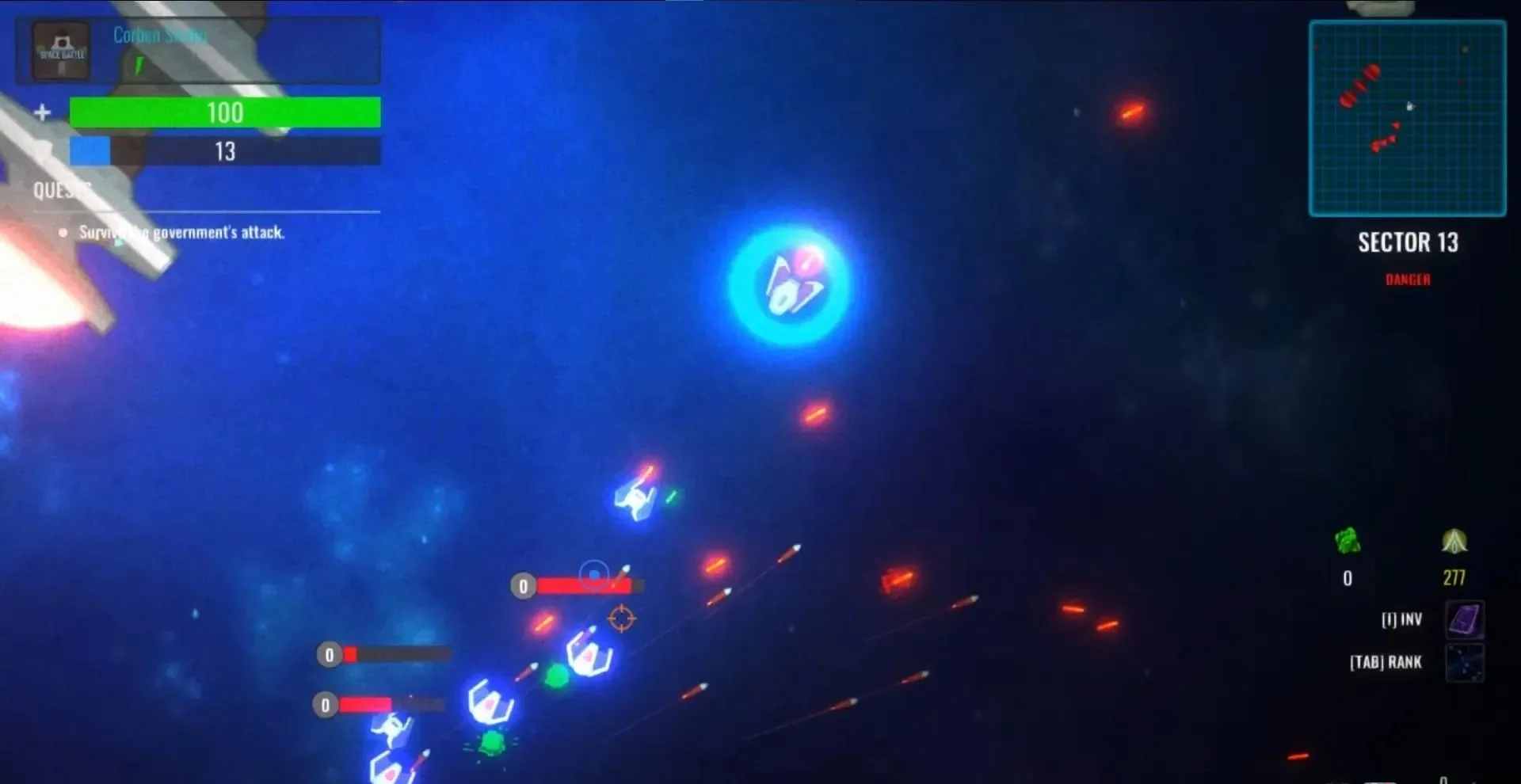 图片[1]-太空战斗Space Battle Switch中文版v1.6.1下载|2D太空动作生存高画质-锐品游戏库