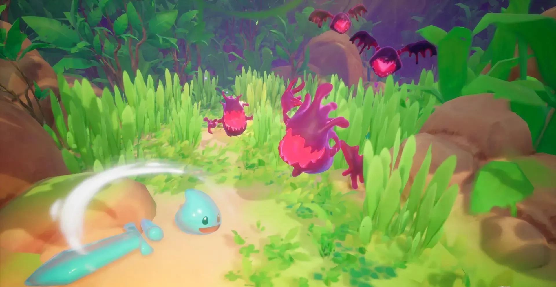 图片[1]-史莱姆英雄Slime Heroes 2025.4.11 Switch中文版高画质双人合作冒险免费下载-锐品游戏库