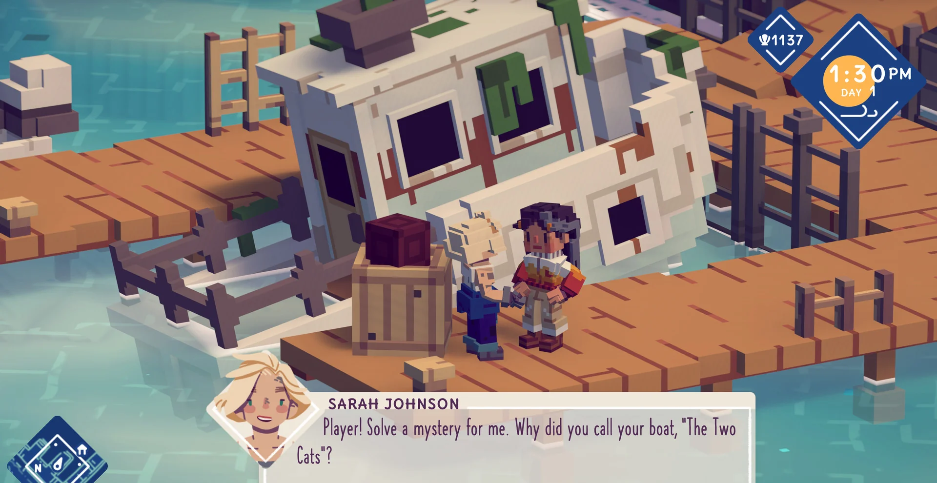 图片[1]-月光水岸Moonlight Bay Switch美区中文v1.8.0高画质治愈钓鱼RPG免费下载-锐品游戏库